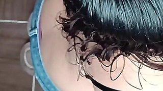 A Blowjob as a Farewell: Cousin Swallows My Semen as a Thank You for Visiting Her!