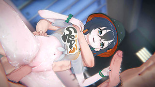 =Zenless Zone Zero= Belle's "BANNED TAPE": Bondage & POV Sandwich DP (Summer Skies)