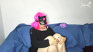 Rubbing Myself Raw Under My Playful Pussy Mask