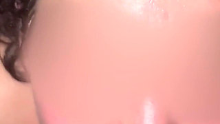 Night Club Chick Rides Cock for a Facial