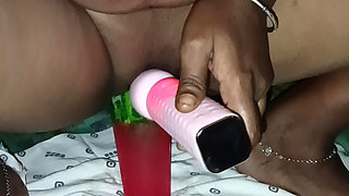 Sexy sister-in-law with big cucumber