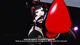 Hentai chick enjoys anal sex at the gym