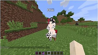 Sexy Cow Cosplay Ellie Xhatihentai Gameplay With Car Toon