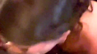 1 of 2 Whore Moan BBC Interracial Creampie After Marine Corps Birthday Ball