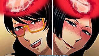 Awesome hentai anal sex with stunning excited nurse