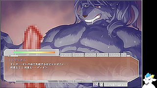 Mating With A Muscular Male Furry　3kamokenpart52 With Car Toon