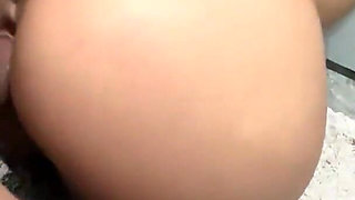 Cute Stepsister Stuck with Big Ass Without Panties