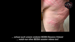 DomLadyMia-SlaveOfM Hard Whipped and Chastised Part6