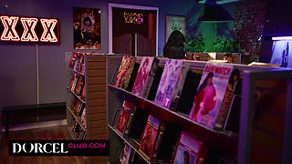 Threesome in the Adult Video Store