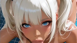 Hentai anime - Hot girl likes to fuck, moves her ass very rich