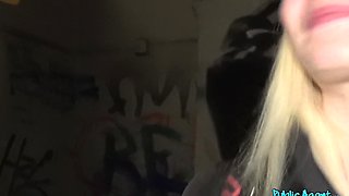 Blonde Siren's Wild Passion in Public Encounter