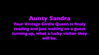 Vgq36 Aunty Sandra Waiting on a Visitor