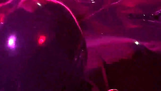 Rubber & Ava Fetishart Give Perv a Latex Footjob Part 1
