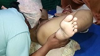 Indonesian licking neighbor's wife's pussy