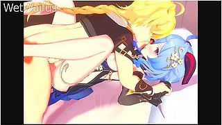 Genshin Impact Wet Beach Sex Compilation