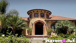 Big titties mommy and steamy babes washing SUV