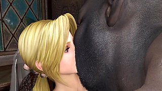 Helena Douglas Meet Big Black Cock on Her Wedding Night
