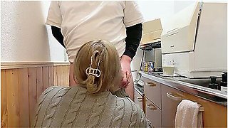 Lustful For A Married Woman Cooking In The Kitchen And Vaginal Cum Shot In Standing Back Danger Day Married Woman Mah Love Affair (21)