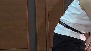 CFNM, Company of Sadistic Female Boss, Male Employees Have to Work Naked and Ridiculed Being Nicknamed "uncut" or "small Dick