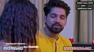 Romantic Indian couple Mahi celebrates with passionate late-night birthday ecstasy