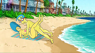 Married Housewife Fucks with Everyone. Compilation Animation.