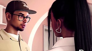 Mistress Diana and the Lucky Delivery