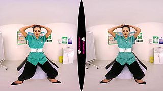 Let Me Check Your Cock - Nurse Strips Jerk Off Instruction