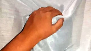 Shy Roommate Surprise! Lesbian Threesome & Cunnilingus Under Blanket