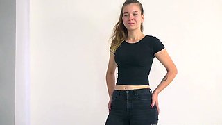 Hot amateur teen blowjob and facial HD video