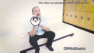 BFFS - Teens blowing during Sex Ed Games competition