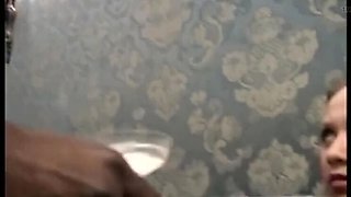 Big Black Cock Fucks Hairy Pussy - Vintage Italian Scene