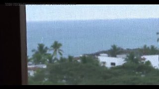 Hairy Mature Wife Masturbates On Beach Filmed By Friends - Big Booty Latina MILF Solo