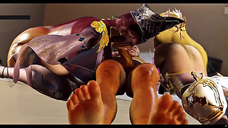 Virtual Goddess of Endless Desire Glow - 3D Animation Hentai