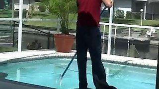 Desirae Spencer fucks pool guy: Big Tits, Big Ass  Blowjob Porn