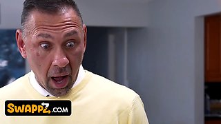 \ud83d\udca5 competitive step sisters married to stepbrothers fuck each others hubbies to observe who\u2019s the finest