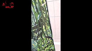 Roommate Films Me Taking a Shower and Jerks off