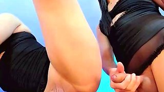 Latin Boy and Shemale Bareback