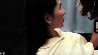 Big Tits Asian Wakes Up With Huge Cock And Fucks Her