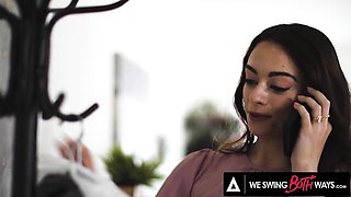 Dominic Pacifico and Sophia Burns's double penetration action by We Swing Both Ways