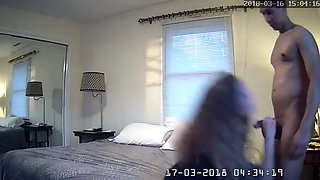 Husband Caught Cougar Wife Sex Young Dude Spycam
