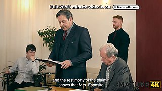 Mature4k. mature woman with Big Tits cheated on her spouse and finished up in court