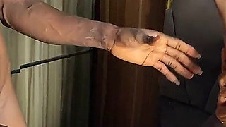 Chubby Streetchick and Friend Getting Owned by BBC