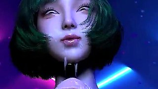 Hot Asian with Huge Boobs Give Titjob POV