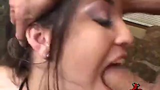 DTH19 - Alicia Angel DP Fun: Blowjob, Doggy  Big Ass Porn