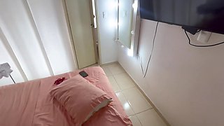 Stepfamily Seduction: Red Lingerie POV Passion with a Thick, Long Cock