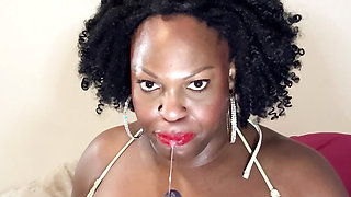 EBONY COUGAR HARD_KANDI DEEPTHROATING AGAIN
