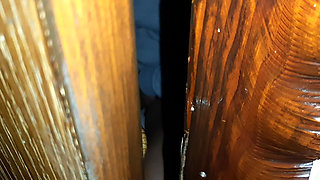 I'm catching on my stepsister masturbating in the toilet