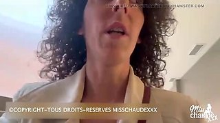 French Amateur Slut Gets Anal and Creampie in Hotel Room Fucking