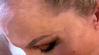 Mexicana blowjob with her big boobs