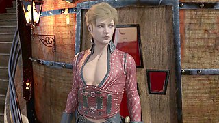 Canadian milf and American slut seduce an Aussie mature with their charms